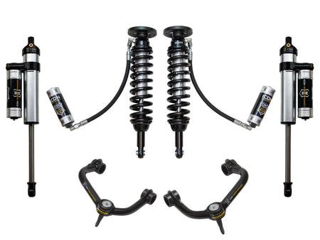 ICON Vehicle Dynamics K93013T - 09-13 FORD F150 2WD 1.75-2.63" STAGE 4 SUSPENSION SYSTEM W TUBULAR UCA 2