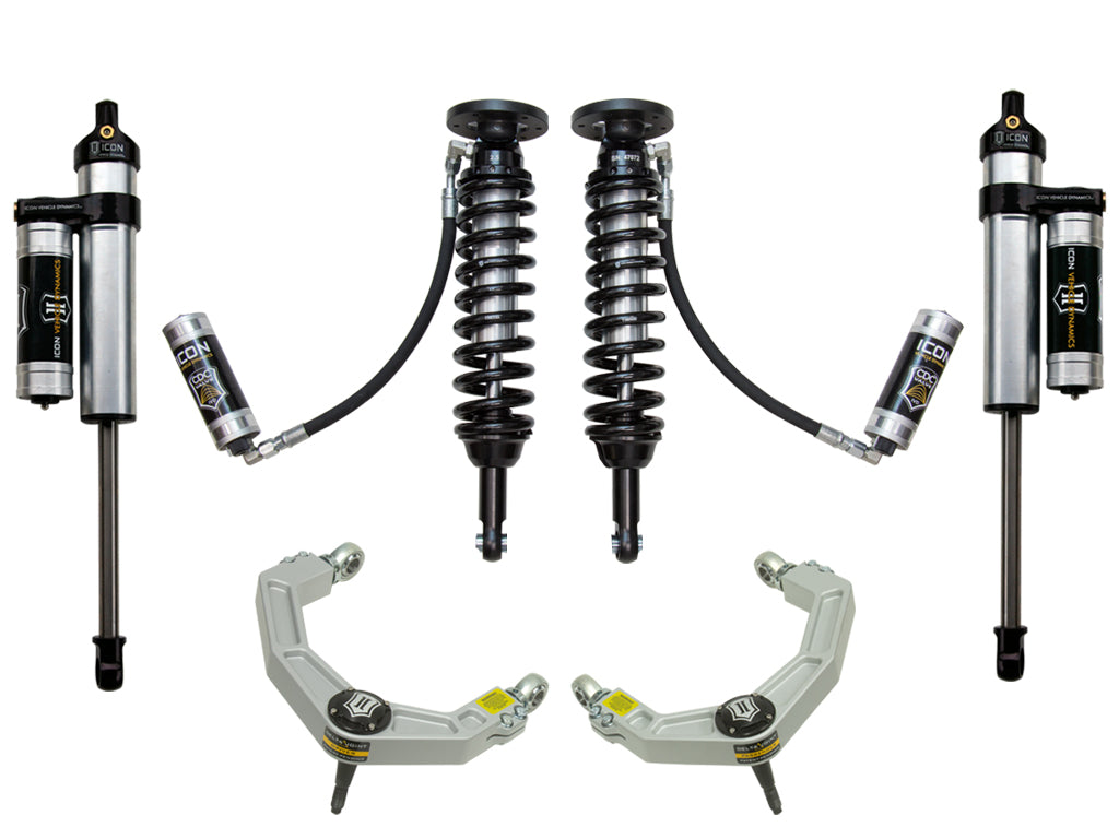 ICON Vehicle Dynamics K93013 - 09-13 FORD F150 2WD 1.75-2.63" STAGE 4 SUSPENSION SYSTEM W BILLET UCA 2