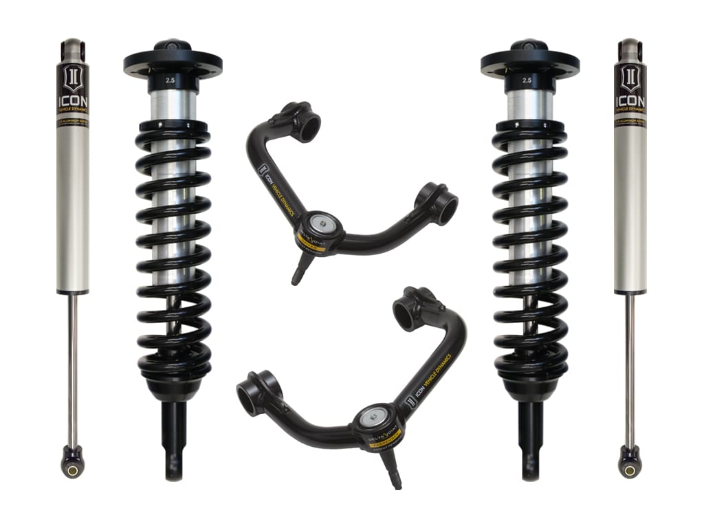 ICON NA ICON Vehicle Dynamics K93021T - 04-08 FORD F150 4WD 0-2.63" STAGE 2 SUSPENSION SYSTEM W TUBULAR UCA