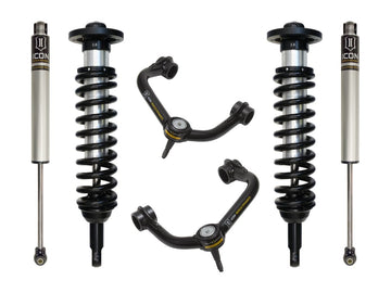 ICON NA ICON Vehicle Dynamics K93021T - 04-08 FORD F150 4WD 0-2.63" STAGE 2 SUSPENSION SYSTEM W TUBULAR UCA