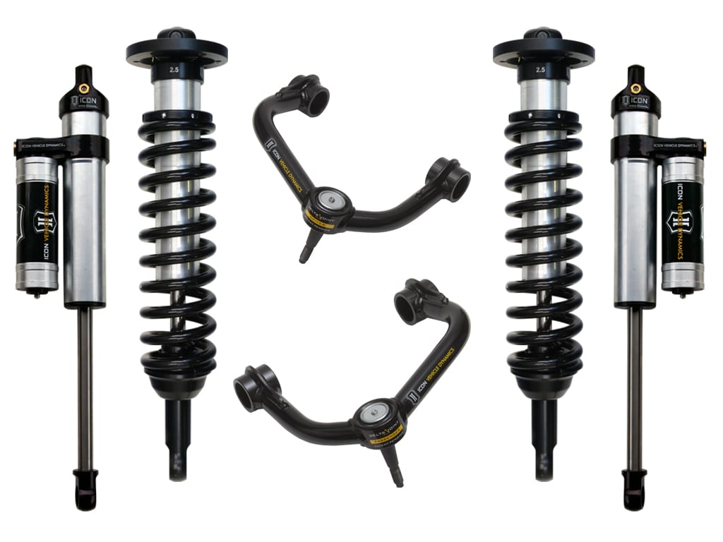 ICON NA ICON Vehicle Dynamics K93022T - 04-08 FORD F150 4WD 0-2.63" STAGE 3 SUSPENSION SYSTEM W TUBULAR UCA