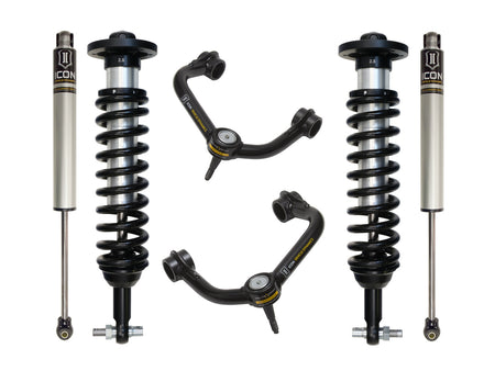 ICON Vehicle Dynamics K93062T - 2014 FORD F150 4WD 0-2.63" STAGE 2 SUSPENSION SYSTEM W TUBULAR UCA 2