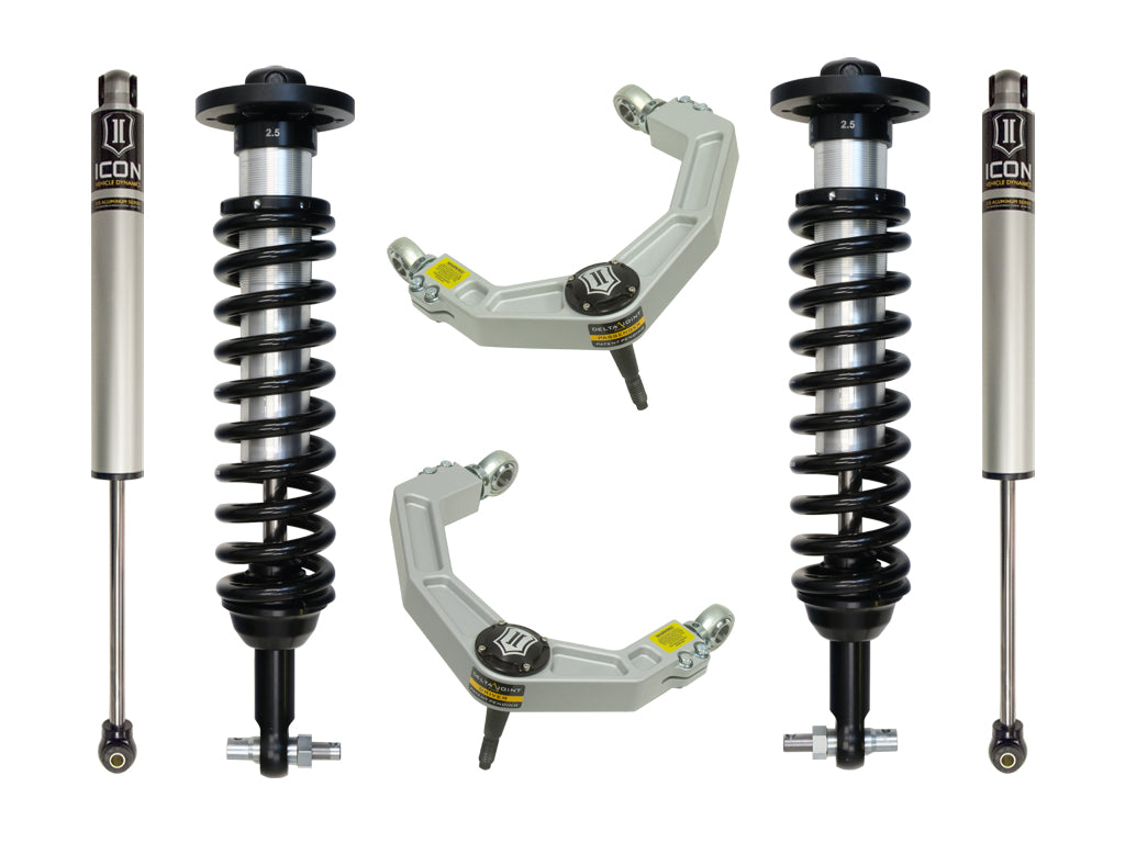 ICON Vehicle Dynamics NA ICON Vehicle Dynamics K93062 - 2014 FORD F150 4WD 0-2.63" STAGE 2 SUSPENSION SYSTEM W BILLET UCA