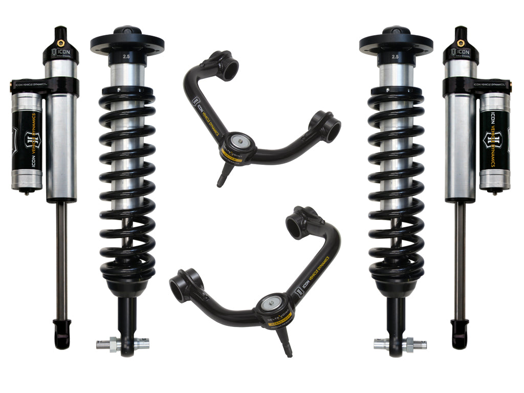 ICON Vehicle Dynamics NA ICON Vehicle Dynamics K93063T - 2014 FORD F150 4WD 0-2.63" STAGE 3 SUSPENSION SYSTEM W TUBULAR UCA