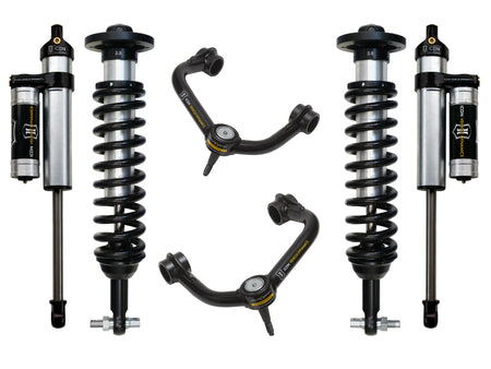 ICON Vehicle Dynamics NA ICON Vehicle Dynamics K93063T - 2014 FORD F150 4WD 0-2.63" STAGE 3 SUSPENSION SYSTEM W TUBULAR UCA