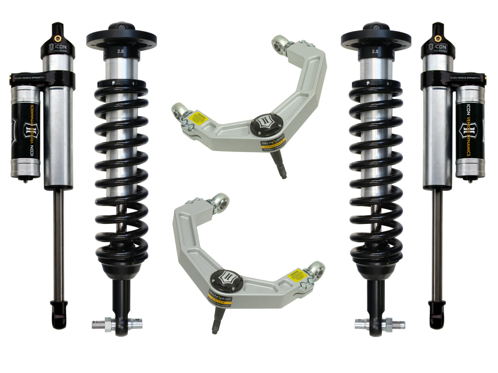 ICON Vehicle Dynamics K93063 - 2014 FORD F150 4WD 0-2.63" STAGE 3 SUSPENSION SYSTEM W BILLET UCA 2
