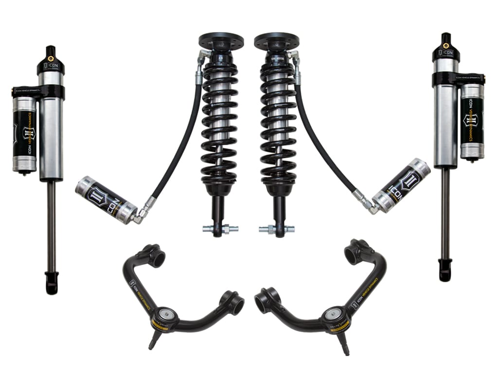ICON Vehicle Dynamics NA ICON Vehicle Dynamics K93064T - 2014 FORD F150 4WD 1.75-2.63" STAGE 4 SUSPENSION SYSTEM W TUBULAR UCA