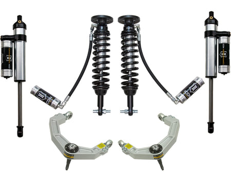 ICON Vehicle Dynamics NA ICON Vehicle Dynamics K93064 - 2014 FORD F150 4WD 1.75-2.63" STAGE 4 SUSPENSION SYSTEM W BILLET UCA