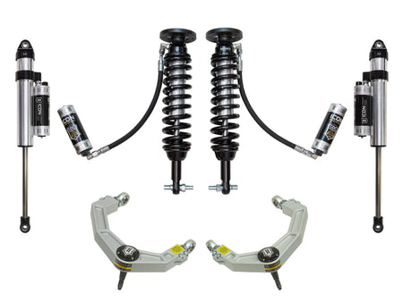 ICON Vehicle Dynamics NA ICON Vehicle Dynamics K93065 - 2014 FORD F150 4WD 1.75-2.63" STAGE 5 SUSPENSION SYSTEM W BILLET UCA
