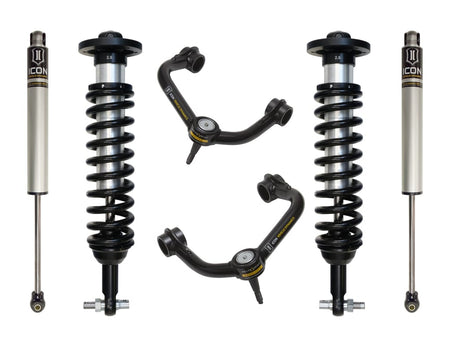 ICON Vehicle Dynamics NA ICON Vehicle Dynamics K93072T - 2014 FORD F150 2WD 0-2.63" STAGE 2 SUSPENSION SYSTEM W TUBULAR UCA