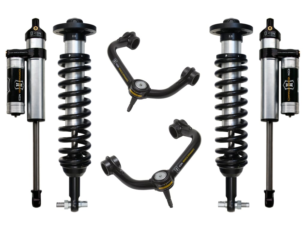 ICON Vehicle Dynamics NA ICON Vehicle Dynamics K93073T - 2014 FORD F150 2WD 0-2.63" STAGE 3 SUSPENSION SYSTEM W TUBULAR UCA