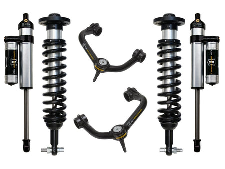 ICON Vehicle Dynamics NA ICON Vehicle Dynamics K93073T - 2014 FORD F150 2WD 0-2.63" STAGE 3 SUSPENSION SYSTEM W TUBULAR UCA