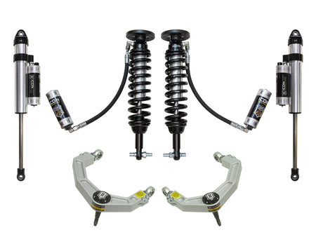 ICON Vehicle Dynamics K93075 - 2014 FORD F150 2WD 1.75-2.63" STAGE 5 SUSPENSION SYSTEM W BILLET UCA 2