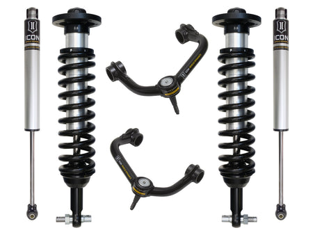 ICON Vehicle Dynamics K93082T - 2015-2020 FORD F150 4WD 0-2.63" STAGE 2 SUSPENSION SYSTEM W TUBULAR UCA 2