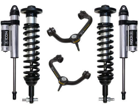 ICON Vehicle Dynamics K93083T - 2015-2020 FORD F150 4WD 0-2.63" STAGE 3 SUSPENSION SYSTEM W TUBULAR UCA 2