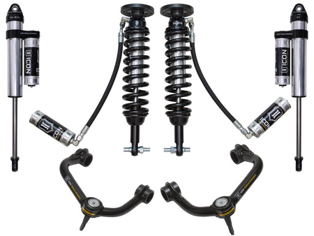 ICON Vehicle Dynamics K93084T - 2015-2020 FORD F150 4WD 2-2.63" STAGE 4 SUSPENSION SYSTEM W TUBULAR UCA 2