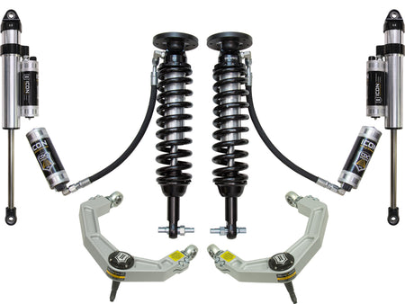 ICON Vehicle Dynamics K93085 - 2015-2020 FORD F150 4WD 2-2.63" STAGE 5 SUSPENSION SYSTEM W BILLET UCA 2