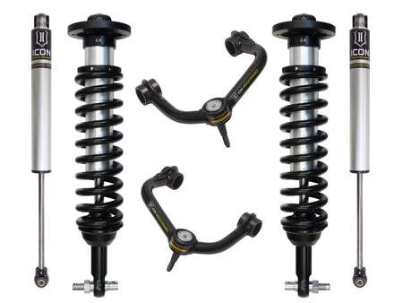 ICON Vehicle Dynamics K93092T - 2015-2020 FORD F150 2WD 0-3" STAGE 2 SUSPENSION SYSTEM W TUBULAR UCA 2