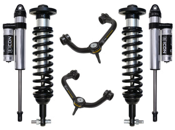 ICON Vehicle Dynamics K93093T - 2015-2020 FORD F150 2WD 0-3" STAGE 3 SUSPENSION SYSTEM W TUBULAR UCA 3