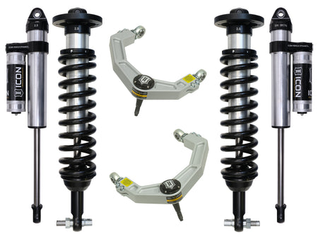 ICON Vehicle Dynamics K93093 - 2015-2020 FORD F150 2WD 0-3" STAGE 3 SUSPENSION SYSTEM W BILLET UCA 2