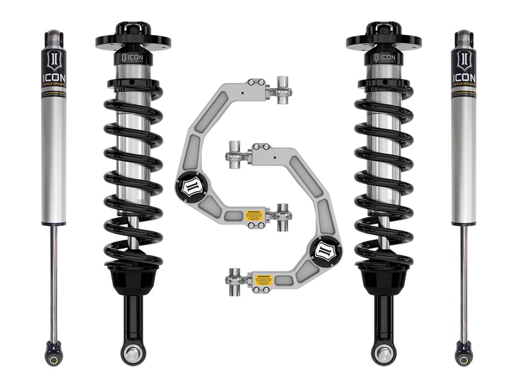 ICON Vehicle Dynamics NA ICON Vehicle Dynamics K93131 - 21-25 FORD F150 4WD 2.75-3.5" STAGE 1 SUSPENSION SYSTEM W BILLET UCA