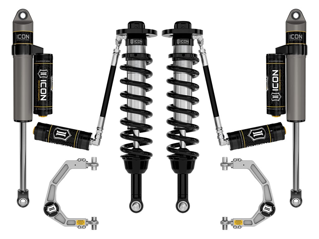 ICON NA ICON Vehicle Dynamics K93133 - 21-25 FORD F150 4WD 2.75-3.5" STAGE 3 SUSPENSION SYSTEM W BILLET UCA