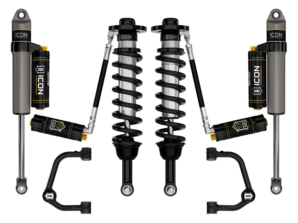 ICON Vehicle Dynamics K93134T - 21-25 FORD F150 4WD 2.75-3.5" STAGE 4 SUSPENSION SYSTEM TUBULAR CDCV 6