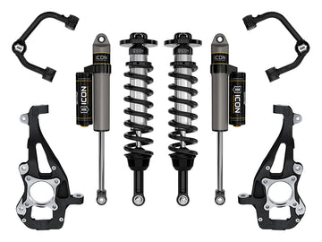 ICON Vehicle Dynamics K93142T - 21-24 FORD F150 4WD 3.5-4.5" STAGE 2 SUSPENSION SYSTEM W TUBULAR UCA 6