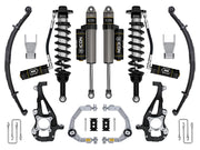 ICON Vehicle Dynamics K93143L - 21-24 FORD F150 4WD 3.5-4.5" STAGE 3 SUSPENSION SYS BILLET UCA / LEAF PACK 2