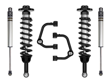 ICON Vehicle Dynamics K93161T - 21-24 FORD F150 TREMOR 4WD 2.5-3" STAGE 1 SUSPENSION SYSTEM W TUBULAR UCA 5