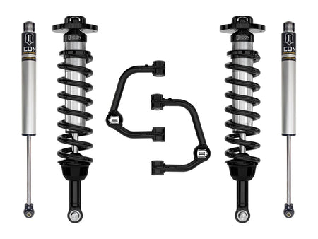 ICON Vehicle Dynamics K93161T - 21-24 FORD F150 TREMOR 4WD 2.5-3" STAGE 1 SUSPENSION SYSTEM W TUBULAR UCA 5