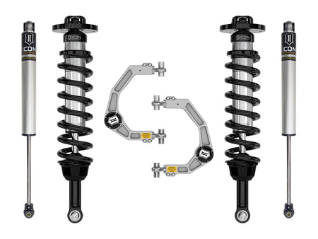 ICON Vehicle Dynamics K93161 - 21-24 FORD F150 TREMOR 4WD 2.5-3" STAGE 1 SUSPENSION SYSTEM W BILLET UCA 2