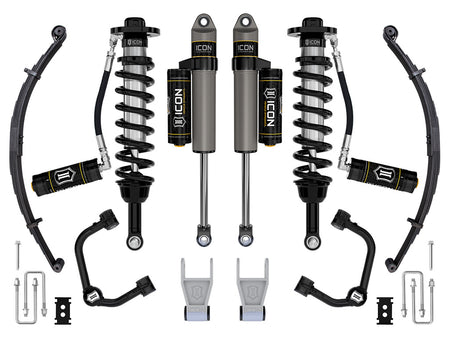 ICON Vehicle Dynamics K93163TL - 21-24 FORD F150 TREMOR 4WD 2.5-3" STAGE 3 SUSPENSION SYS TUBULAR UCA / LEAF PACK 5