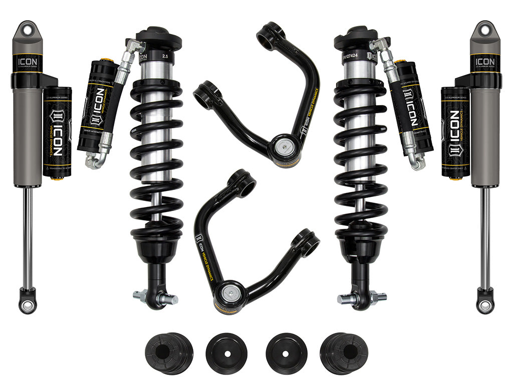 ICON Vehicle Dynamics K93204TA - 19-21 FORD RANGER 0-3.5" STAGE 4 SUSPENSION SYSTEM W TUBULAR UCA AL KNUCKLE 4