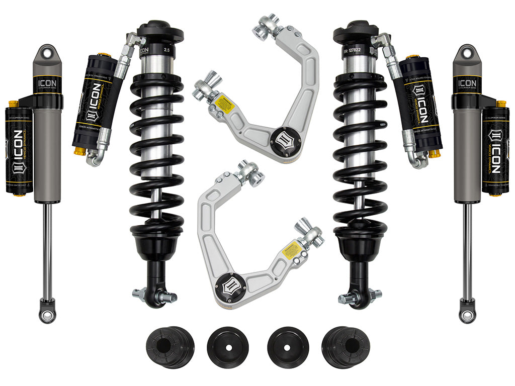 ICON Vehicle Dynamics K93205A - 19-21 FORD RANGER 0-3.5" STAGE 5 SUSPENSION SYSTEM W BILLET UCA AL KNUCKLE 4