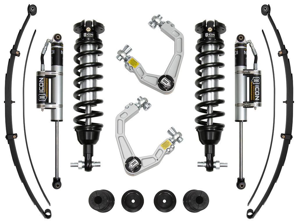 ICON Vehicle Dynamics K93206A - 19-21 FORD RANGER 0-3.5" STAGE 6 SUSPENSION SYSTEM W BILLET UCA AL KNUCKLE 4