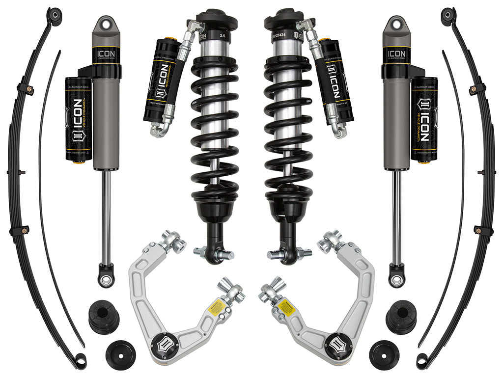 ICON Vehicle Dynamics K93207A - 19-21 FORD RANGER 0-3.5" STAGE 7 SUSPENSION SYSTEM W BILLET UCA AL KNUCKLE 5