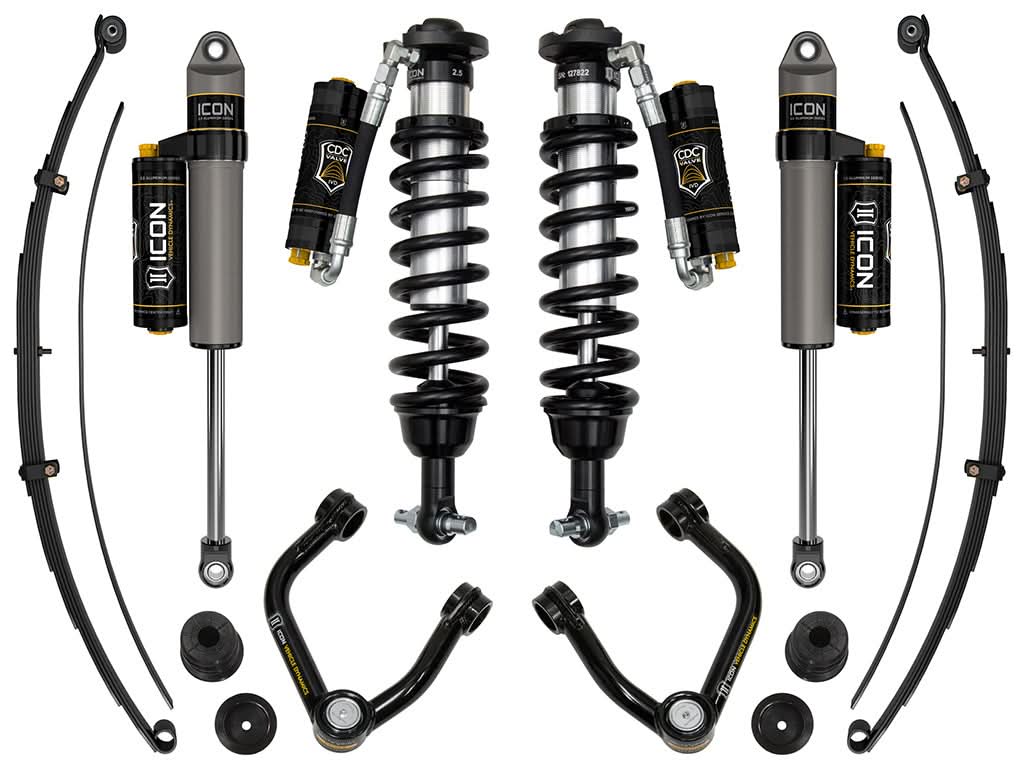 ICON Vehicle Dynamics K93208TA - 19-21 FORD RANGER 0-3.5" STAGE 8 SUSPENSION SYSTEM W TUBULAR UCA AL KNUCKLE 5
