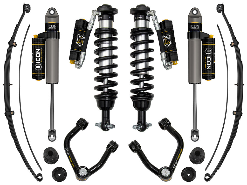 ICON Vehicle Dynamics K93208TA - 19-21 FORD RANGER 0-3.5" STAGE 8 SUSPENSION SYSTEM W TUBULAR UCA AL KNUCKLE 5
