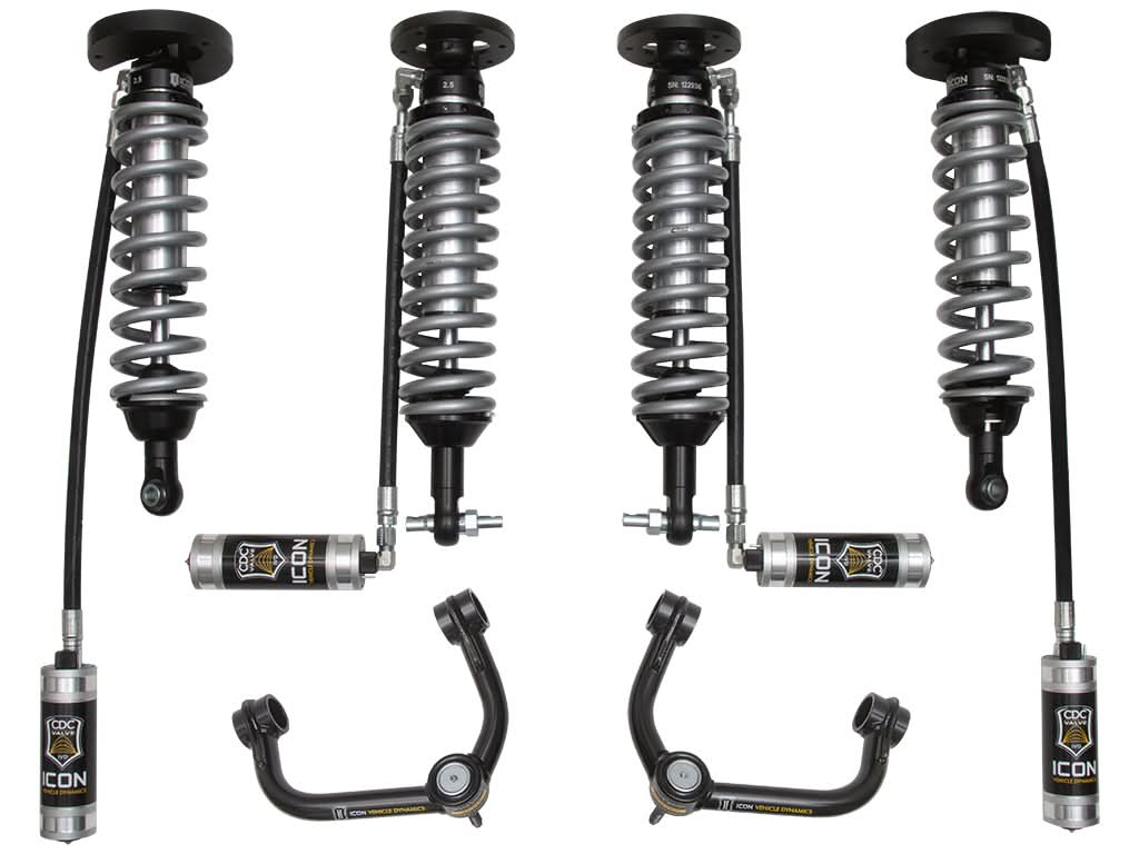 ICON Vehicle Dynamics K93302T - 2014-2020 FORD EXPEDITION 4WD .75-2.25" STAGE 2 SUSPENSION SYSTEM W TUBULAR UCA 2