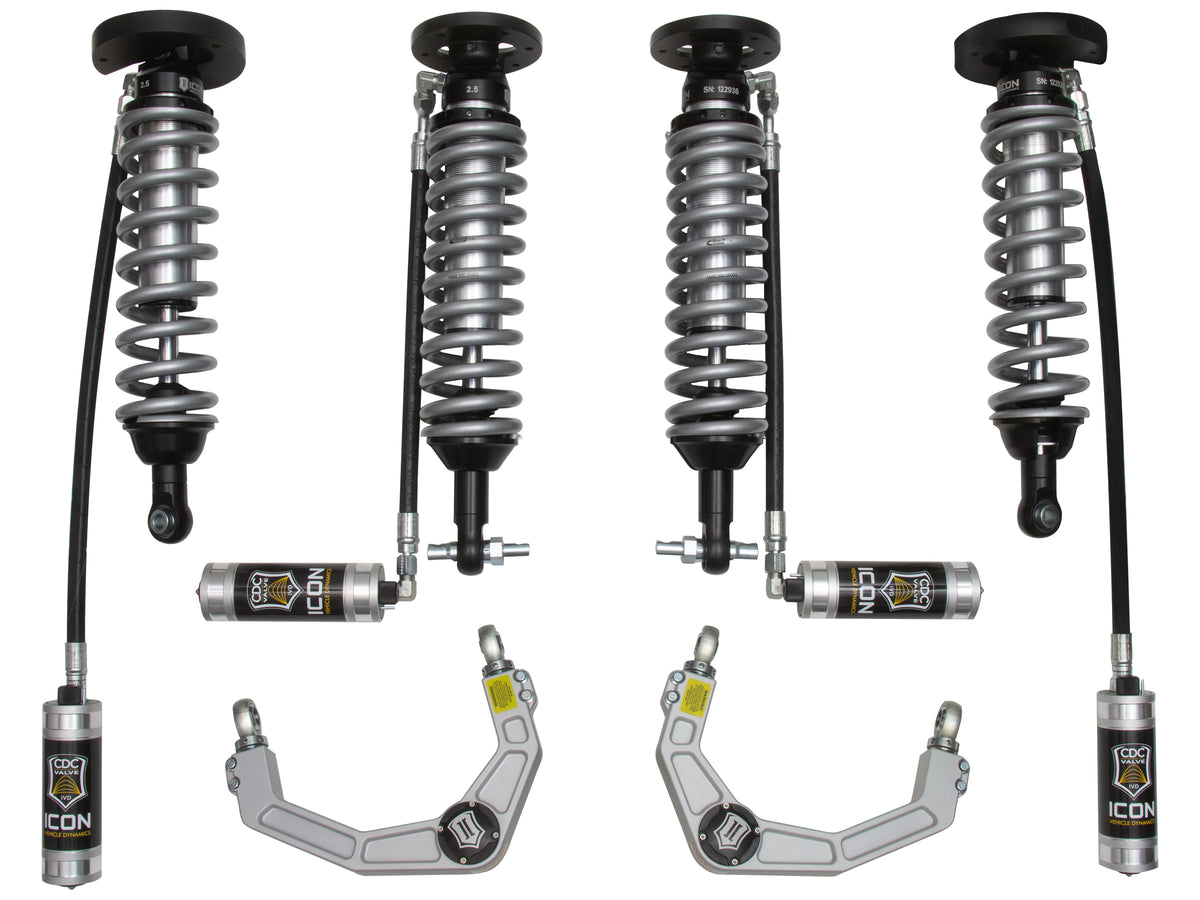ICON Vehicle Dynamics K93302 - 2014-2020 FORD EXPEDITION 4WD .75-2.25" STAGE 2 SUSPENSION SYSTEM W BILLET UCA 2