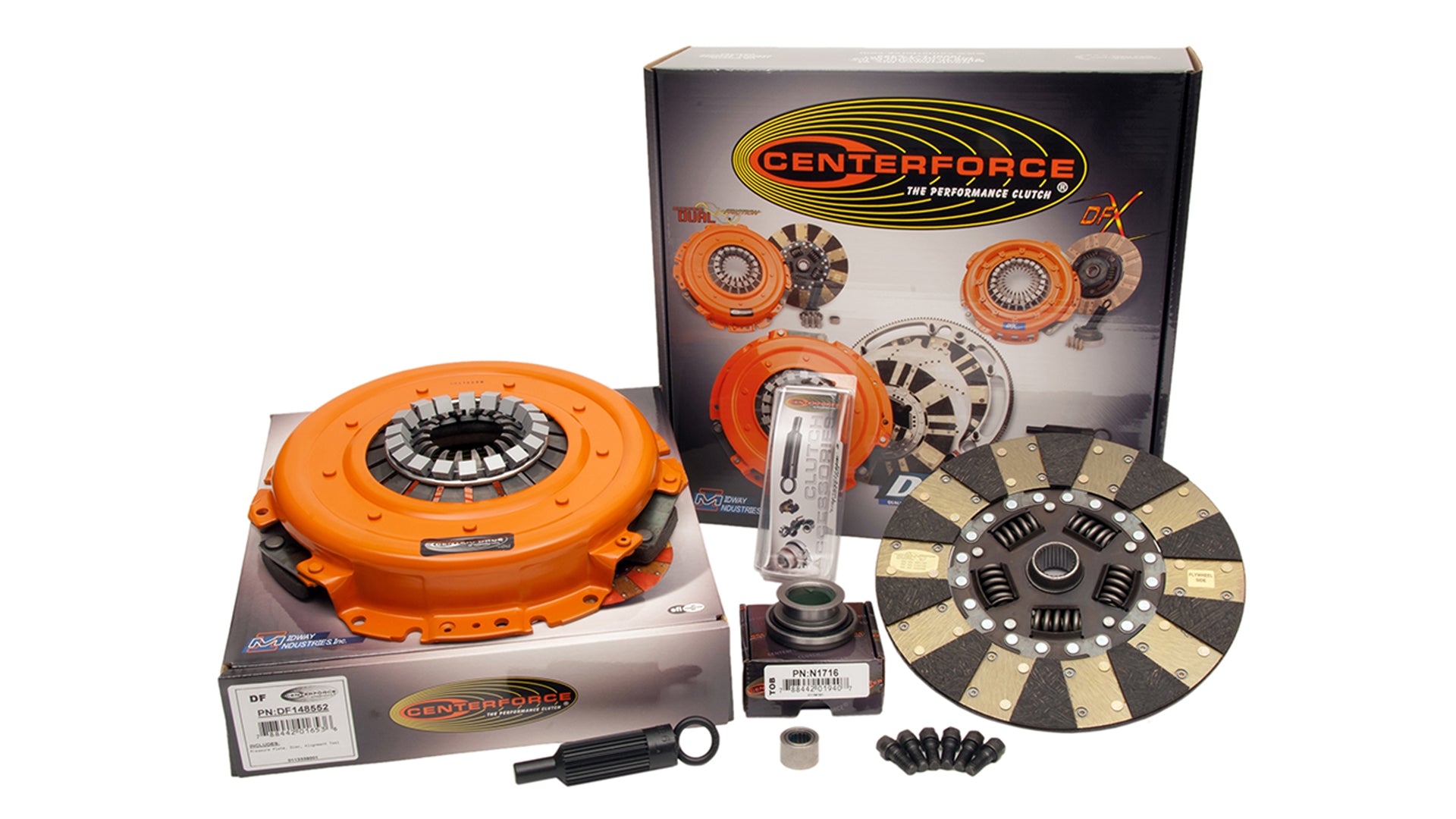 Centerforce KDF485216 - Dual Friction(R), Clutch Kit 4