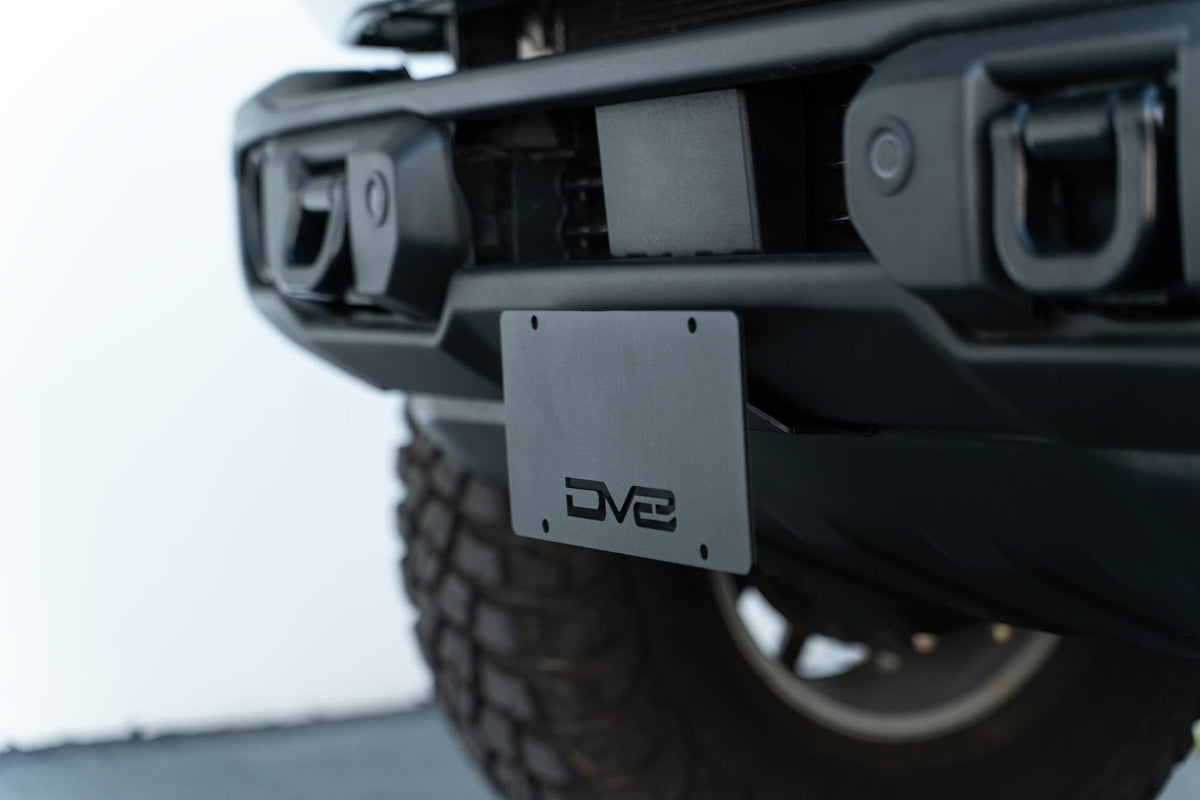 Capable Bumper Front License Plate Mount