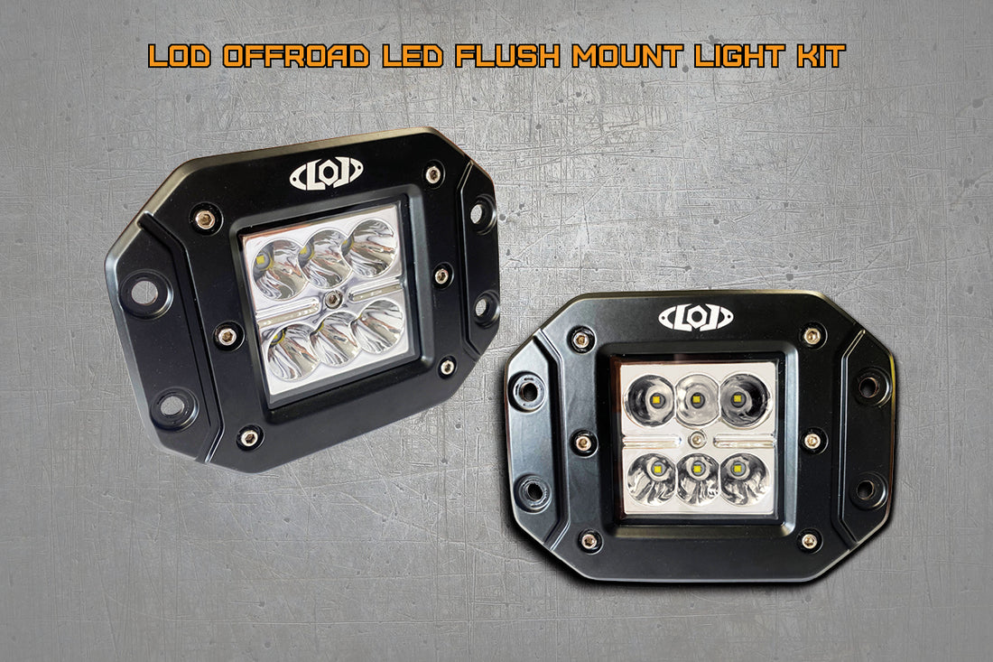 LoD Offroad LKT1001 - LED Flush Mount Light Kit 1