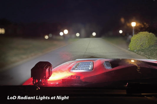 LoD Offroad Radiant Pro LED Surface Mount Light Kit