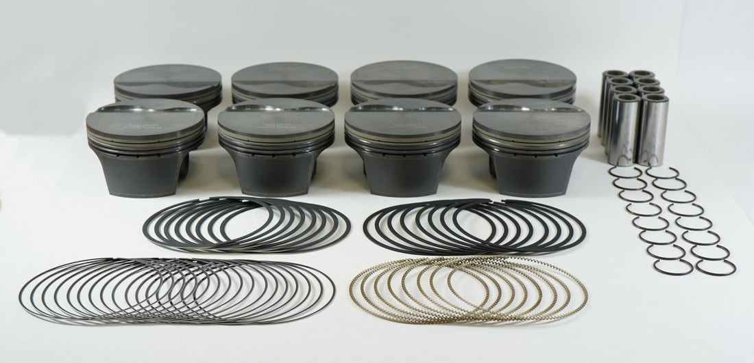 Mahle Motorsport 930218400 - Piston (set) - LS 5.3L FLAT TOP 2