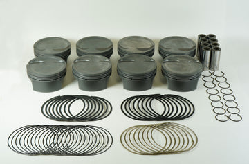 Mahle Motorsport 930219600 - Piston (set) - LS 5.3L DISH - compatible with LS1/2/6 style cathedral port heads 3
