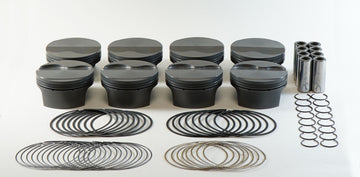Mahle Motorsport 930218200 - Piston (set) - LS 5.3L DOME - compatible with LS1/2/6 style cathedral port heads 3