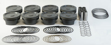 Mahle Motorsport 930221825 - Piston (set) - LS 7.0L FLAT TOP & DISH - compatible with LS7 style heads 2