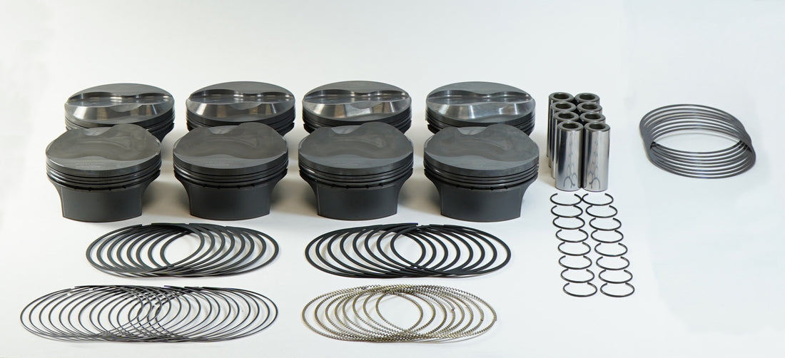 Mahle Motorsport 930229675 - Piston (set) - LS COMBO DOME 2
